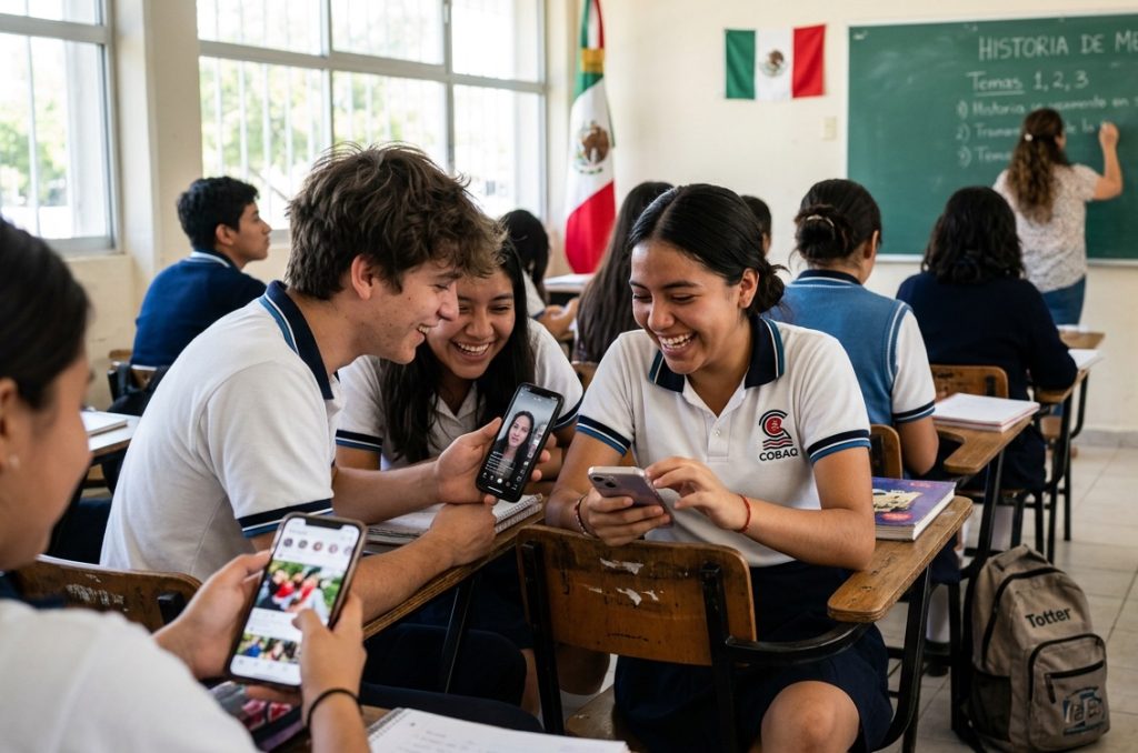 Jovenes y redes sociales
